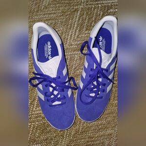 Y2K Adidas Women's Purple Sneakers SUEDE MATERIAL